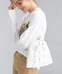 green label relaxing | ワイド メッシュ ドロスト 巾着 ショルダー バッグ(ショルダーバッグ)