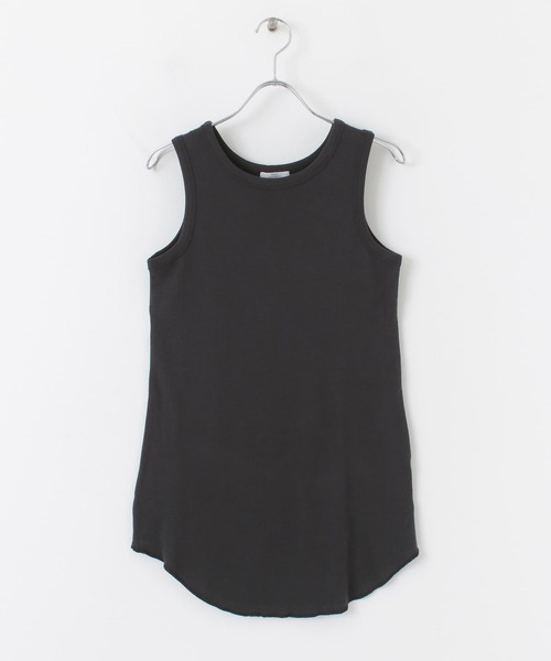 ITEMS URBANRESEARCH(アイテムズ アーバンリサーチ)の「裾ラウンドタンクトップ(タンクトップ・レディース・グレー系その他/オフホワイト/チャコールグレー・FREE)」の13枚目の写真
