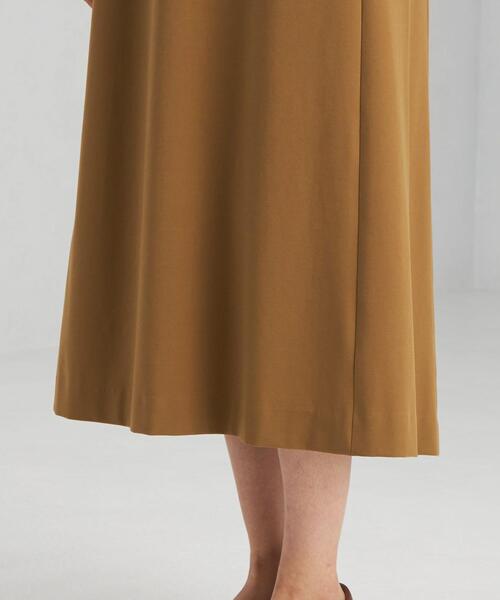 green label relaxing（グリーンレーベルリラクシング）の「フレックス ムーブ ワンピース -ウォッシャブル- -ストレッチ-（ワンピース・レディース・ネイビー/ブラウン・FREE）」の9枚目の写真