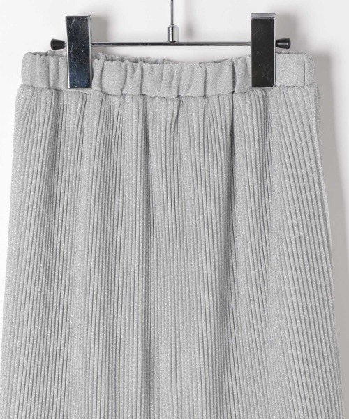 JEANASIS（ジーナシス）の「【KIDS】シアーシャイニーティアードスカート/214797（スカート・キッズ・ブラック/イエロー/ホワイト系その他・120/140）」の5枚目の写真