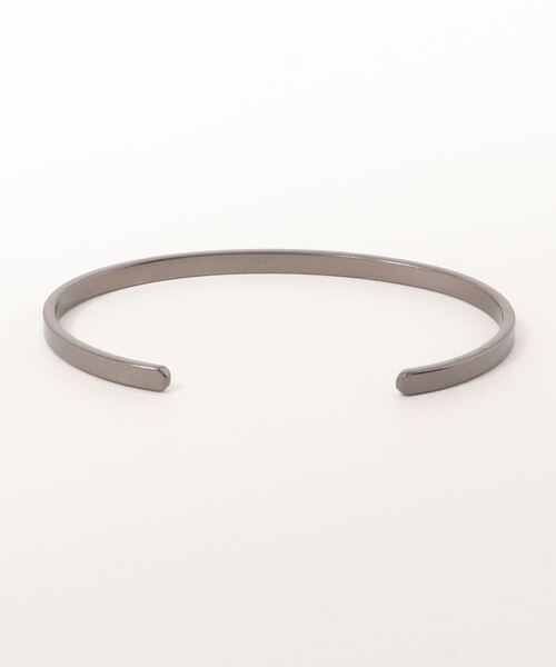 Genri(ゲンリ)の「Genri/ゲンリ/プレーンバングル/Plane Bangle(バングル/リストバンド・メンズ・ゴールド/ブラック/シルバー・FREE)」の4枚目の写真