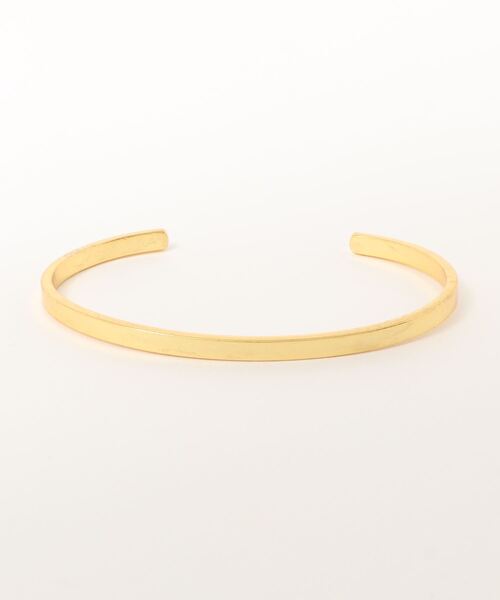 Genri(ゲンリ)の「Genri/ゲンリ/プレーンバングル/Plane Bangle(バングル/リストバンド・メンズ・ゴールド/ブラック/シルバー・FREE)」の12枚目の写真