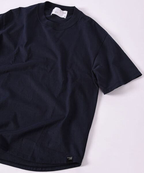 SHIPS（シップス）の「【SHIPS別注】THYARD: ラウンドテール クルーネック プルオーバー Tシャツ（Tシャツ/カットソー・メンズ・ホワイト/ネイビー/ブラック・LARGE/MEDIUM/SMALL/X-LARGE）」の3枚目の写真