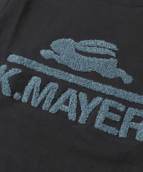 KRIFF MAYER Kid's Collection（クリフメイヤーキッズコレクション）の「裏毛スウェット(サガラロゴ)（スウェット・キッズ・ベージュ/チャコール/カラフル/グレー/グリーン・170/160/150/120/130/140）」の10枚目の写真