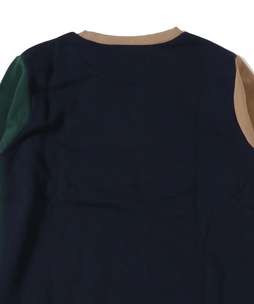 KRIFF MAYER Kid's Collection（クリフメイヤーキッズコレクション）の「裏毛スウェット(サガラロゴ)（スウェット・キッズ・ベージュ/チャコール/カラフル/グレー/グリーン・170/160/150/120/130/140）」の14枚目の写真
