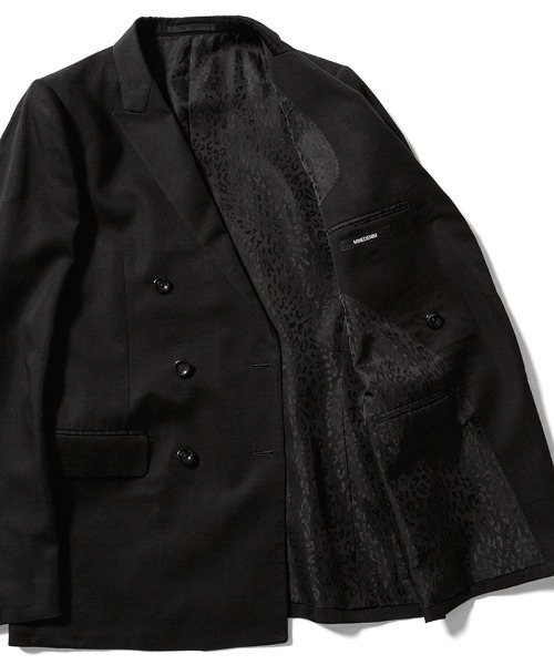 MINEDENIM(マインデニム)の「CD D/B Tailored JKT(テーラードジャケット・メンズ・ブラック・46/44)」の5枚目の写真