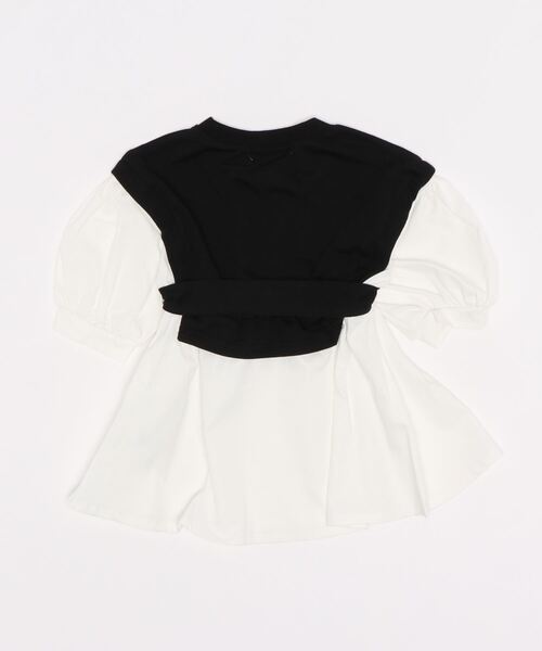 ikka（イッカ）の「【キッズ】ベストレイヤードドッキングワンピース（100~160cm）（ワンピース・キッズ・ブラック/ベージュ・110/120/150/160/100/130/140）」の9枚目の写真