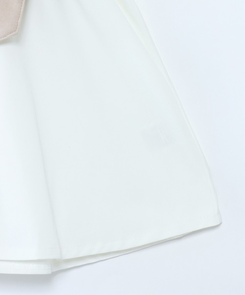 ikka（イッカ）の「【キッズ】ベストレイヤードドッキングワンピース（100~160cm）（ワンピース・キッズ・ブラック/ベージュ・110/120/150/160/100/130/140）」の5枚目の写真