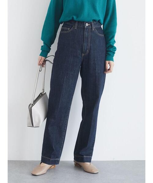 Green　Parks（グリーンパークス）の「ストレートデニム＊（デニムパンツ・レディース・ワンウォッシュ・S/M/L）」の22枚目の写真