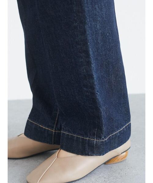 Green　Parks（グリーンパークス）の「ストレートデニム＊（デニムパンツ・レディース・ワンウォッシュ・S/M/L）」の5枚目の写真