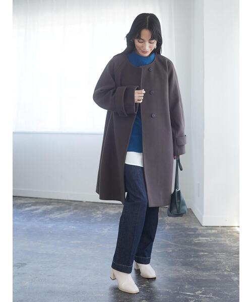 Green　Parks（グリーンパークス）の「ストレートデニム＊（デニムパンツ・レディース・ワンウォッシュ・S/M/L）」の4枚目の写真