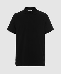 JIL SANDER+ ブラウン パイル生地ポロシャツ 000000053053_3_PbarcdN.jpg