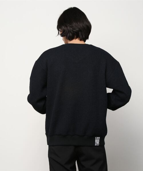 Back Channel（バックチャンネル）の「V NECK WOOL SWEAT（ニット/セーター・メンズ・オリーブドラブ/ミックスグレー/ネイビー・X-LARGE/SMALL/XX-LARGE/LARGE/MEDIUM）」の16枚目の写真