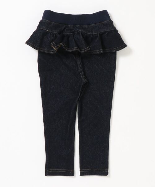 petit main(プティマイン)の「カットフリルスキニーストレッチパンツ(その他パンツ・キッズ・モカ/ブラック/ブルー/ネイビー・110cm/120cm/80cm/100cm/130cm/90cm)」の5枚目の写真