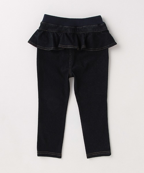 petit main(プティマイン)の「カットフリルスキニーストレッチパンツ(その他パンツ・キッズ・モカ/ブラック/ブルー/ネイビー・110cm/120cm/80cm/100cm/130cm/90cm)」の14枚目の写真