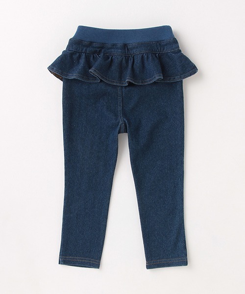 petit main(プティマイン)の「カットフリルスキニーストレッチパンツ(その他パンツ・キッズ・モカ/ブラック/ブルー/ネイビー・110cm/120cm/80cm/100cm/130cm/90cm)」の13枚目の写真