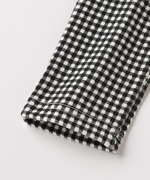 petit main(プティマイン)の「カットフリルスキニーストレッチパンツ(その他パンツ・キッズ・モカ/ブラック/ブルー/ネイビー・110cm/120cm/80cm/100cm/130cm/90cm)」の10枚目の写真