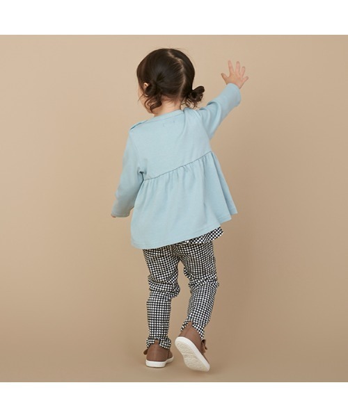 petit main(プティマイン)の「カットフリルスキニーストレッチパンツ(その他パンツ・キッズ・モカ/ブラック/ブルー/ネイビー・110cm/120cm/80cm/100cm/130cm/90cm)」の20枚目の写真