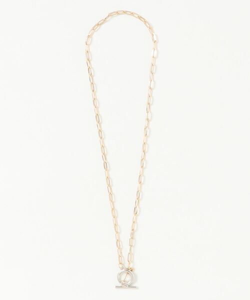 DouDou(ドゥドゥ)の「ロングチェーンスライドネックレス(ネックレス・レディース・シルバー/ゴールド・FREE)」の4枚目の写真