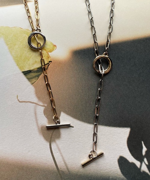 DouDou(ドゥドゥ)の「ロングチェーンスライドネックレス(ネックレス・レディース・シルバー/ゴールド・FREE)」の9枚目の写真