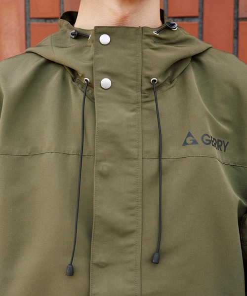 GERRY/ジェリー別注ラバーロゴオーバーサイズマウンテンパーカー