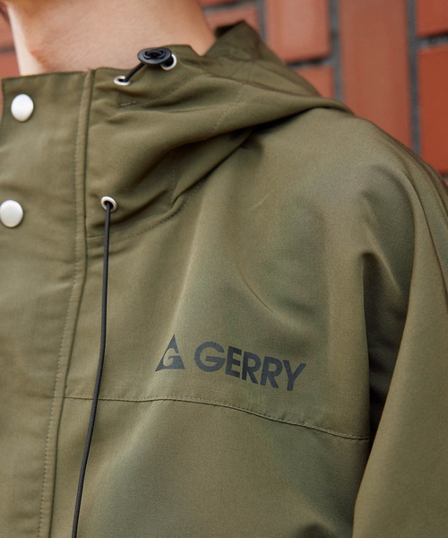 GERRY/ジェリー別注ラバーロゴオーバーサイズマウンテンパーカー