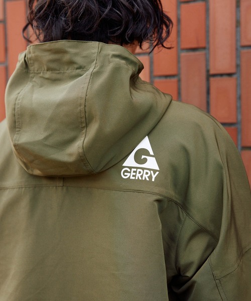 GERRY/ジェリー別注ラバーロゴオーバーサイズマウンテンパーカー