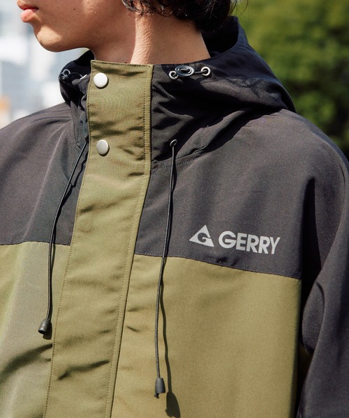 GERRY/ジェリー別注ラバーロゴオーバーサイズマウンテンパーカー