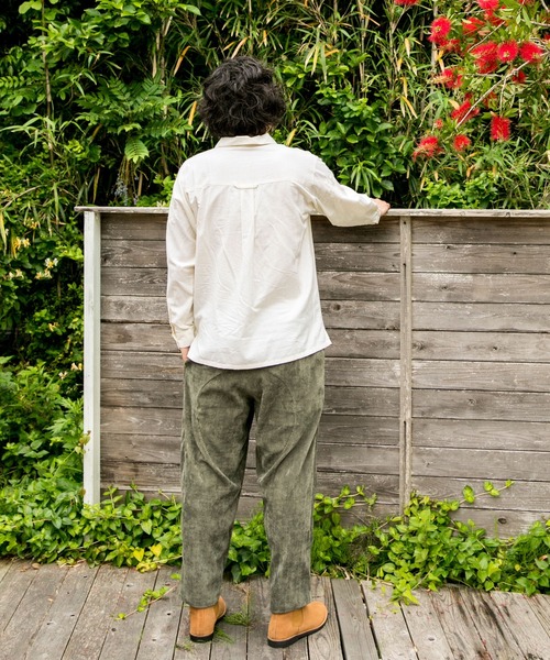 チャイハネ（チャイハネ）の「【チャイハネ】ジプラー刺繍メンズシャツ（シャツ/ブラウス・メンズ・ホワイト/オレンジ/ブルー・FREE）」の14枚目の写真