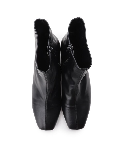 OPAQUE.CLIP(オペークドットクリップ)の「◆フェイクレザーストレッチブーツ【洗える成形インソール】(ブーツ・レディース・ブラック/ベージュ/オフホワイト・01/02/03)」の14枚目の写真