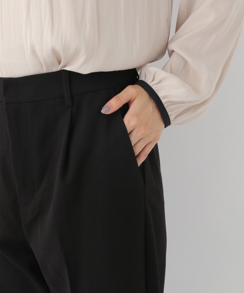 LEPSIM(レプシィム)の「美脚テーパードパンツ 956543(その他パンツ・レディース・ブラック/グレー/モカ/グレイッシュベージュ/ライトブルー・LARGE/XX-SMALL/SMALL/LL/MEDIUM/X-SMALL)」の14枚目の写真