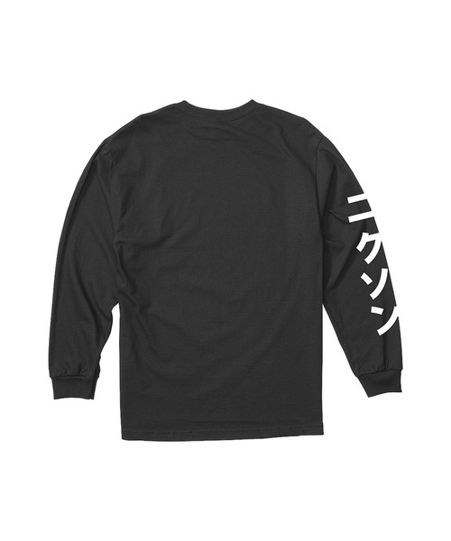 NIXON（ニクソン）の「【NIXON/ニクソン】Ronin L/S Tee　袖プリント　ロンT（Tシャツ/カットソー・メンズ・ブラック・SMALL/MEDIUM/X-LARGE）」の2枚目の写真