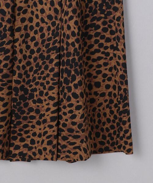 UNITED ARROWS(ユナイテッドアローズ)の「<UNITED ARROWS>レオパードプリント タック スカート W◆(スカート・レディース・ブラウン/グレー・40/36/38)」の14枚目の写真