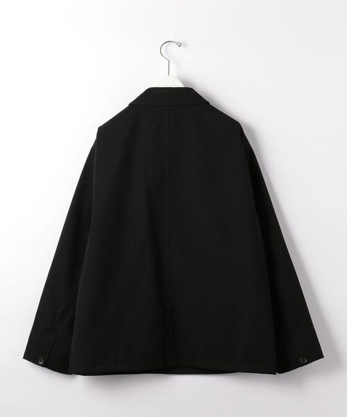green label relaxing(グリーンレーベルリラクシング)の「<green label relaxing>C/Wカルゼ カバーオール(カバーオール・メンズ・ブラック・S/M/L/XL)」の6枚目の写真