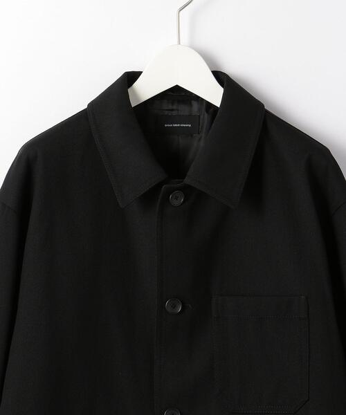 green label relaxing(グリーンレーベルリラクシング)の「<green label relaxing>C/Wカルゼ カバーオール(カバーオール・メンズ・ブラック・S/M/L/XL)」の9枚目の写真