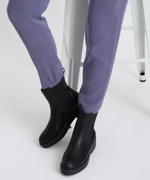 INDIVI（インディヴィ）の「◆サイドゴアブーツ（ブーツ・レディース・ホワイト/ブラック・35/45/25）」の13枚目の写真