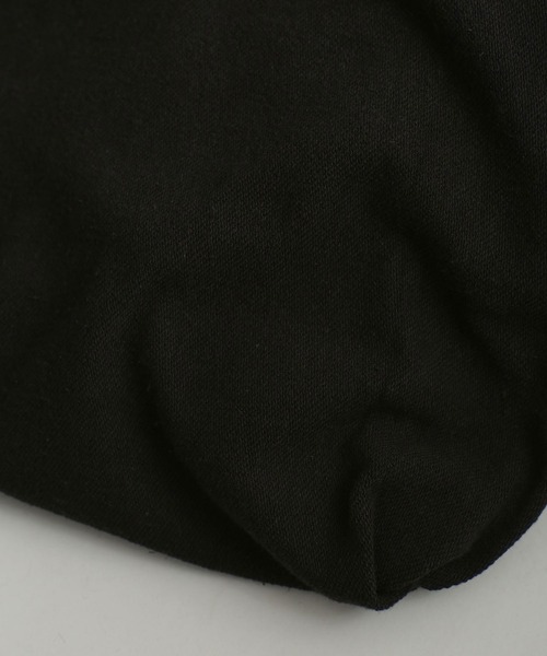 NANO universe（ナノユニバース）の「裏毛ハイネックプルオーバー（Tシャツ/カットソー・レディース・ライトグレー/バーガンディー/ブラック・FREE）」の13枚目の写真