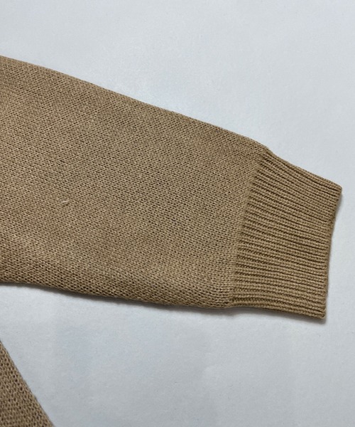 GALLIS ADDICTION（ガリスアディクション）の「GA LOGO KNIT CARDIGAN/ロゴ ニットカーディガン（カーディガン/ボレロ・メンズ・ブラック/グレー/ベージュ・FREE）」の10枚目の写真