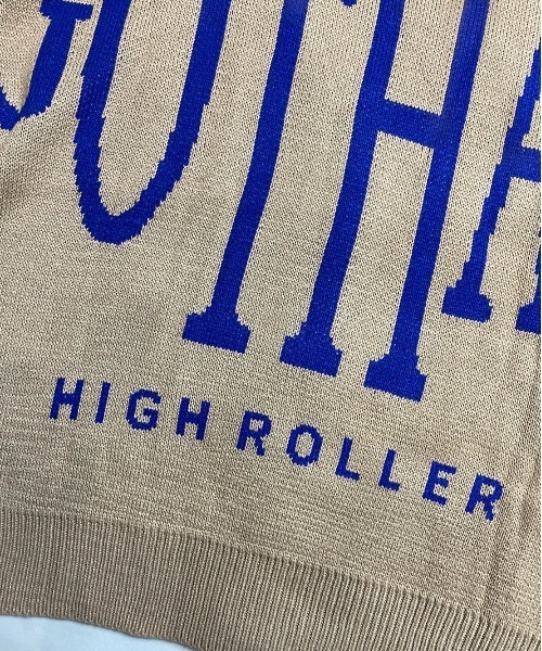 GALLIS ADDICTION（ガリスアディクション）の「GA LOGO KNIT CARDIGAN/ロゴ ニットカーディガン（カーディガン/ボレロ・メンズ・ブラック/グレー/ベージュ・FREE）」の13枚目の写真