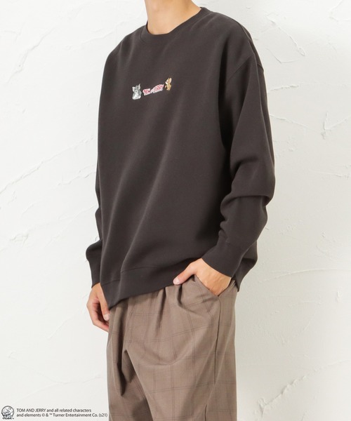 Mac-House(マックハウス)の「Tom and Jerry バックプリント 裏起毛スウェットトレーナー(スウェット・メンズ・ブルー/チャコール・M/L/XL)」の15枚目の写真