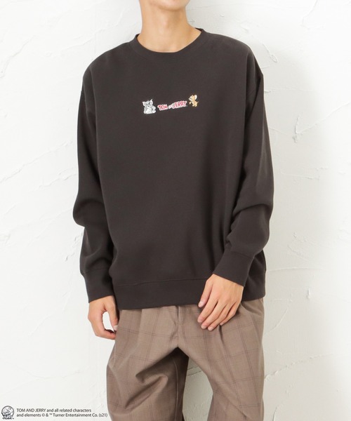 Mac-House(マックハウス)の「Tom and Jerry バックプリント 裏起毛スウェットトレーナー(スウェット・メンズ・ブルー/チャコール・M/L/XL)」の20枚目の写真