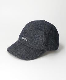 ＜LOWNN＞ FRONT LOGO CAP DENIM/キャップ