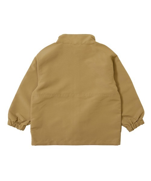 devirock（デビロック）の「撥水 スタンドカラー ウインドブレーカー（ナイロンジャケット・キッズ・カーキ/チャコール/ダークベージュ・110cm/100cm/120cm/130cm/140cm/150cm/160cm）」の10枚目の写真