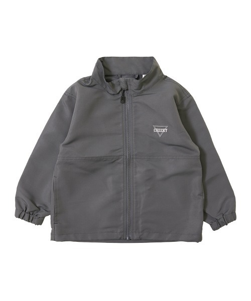 devirock（デビロック）の「撥水 スタンドカラー ウインドブレーカー（ナイロンジャケット・キッズ・カーキ/チャコール/ダークベージュ・110cm/100cm/120cm/130cm/140cm/150cm/160cm）」の11枚目の写真