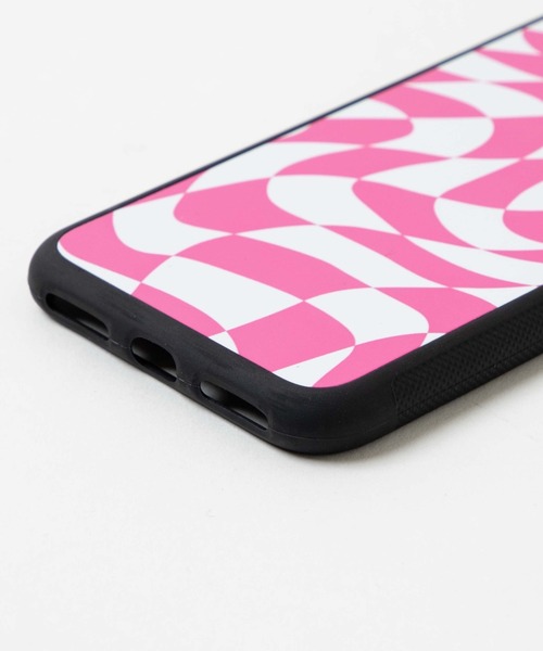 WEGO（ウィゴー）の「WEGO /ウェーブチェッカーiPhoneケース（ピンク）（スマホケース/カバー・レディース・その他2/その他3/その他5/その他1/その他4・FREE）」の7枚目の写真