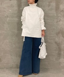 BEARDSLEY | 衿フリルシャツ(シャツ/ブラウス)