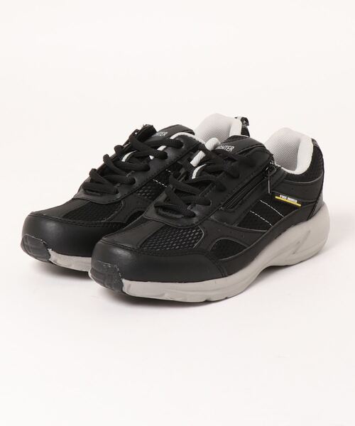 Foot Fighter（フットファイター）の「《Foot Fighter》FF-3051（スニーカー・レディース・ブラック/ピンク・22.5cm/23.5cm/24.5cm/23.0cm/24.0cm）」の2枚目の写真