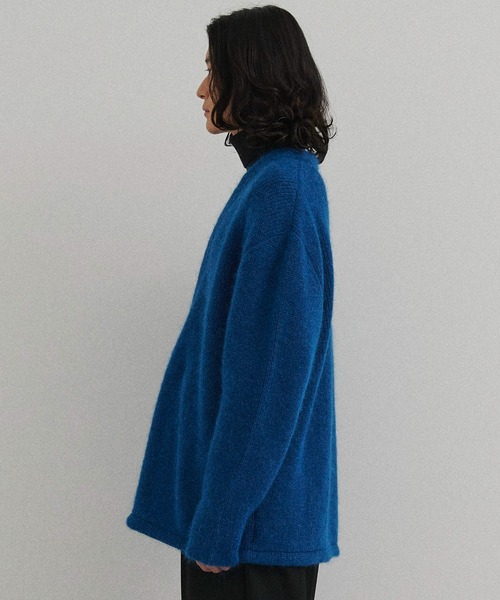 CITY TOKYO（シティトウキョウ）の「モヘアジップアップカーディガン（カーディガン/ボレロ・メンズ・グレー/ダークブルー/グレイッシュベージュ・2/3）」の13枚目の写真