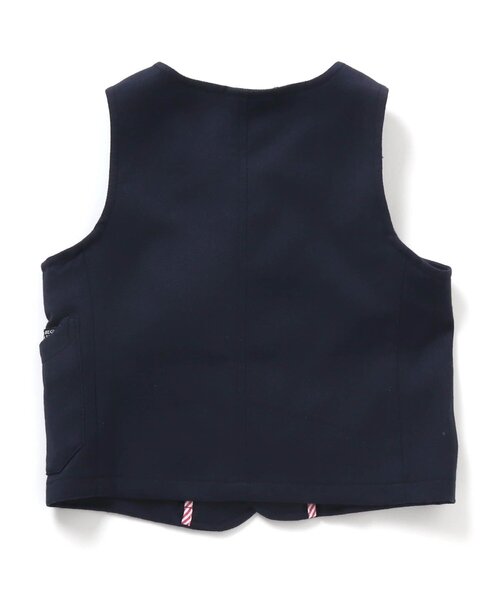 BREEZE(ブリーズ)の「フォーマルベスト(スーツベスト・キッズ・ネイビー/レインボー・90/100/110/120/130)」の3枚目の写真