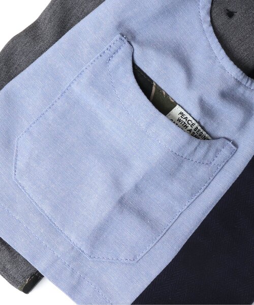 BREEZE(ブリーズ)の「フォーマルベスト(スーツベスト・キッズ・ネイビー/レインボー・90/100/110/120/130)」の9枚目の写真